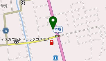 貞包化粧品店の地図画像