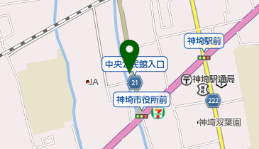 カワハラスタジオの地図画像