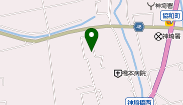 柳川石材の地図画像