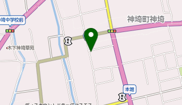 たかお美容室の地図画像