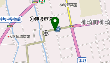 宝来軒の地図画像