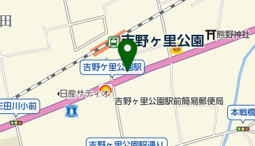 松延時計印判店の地図画像