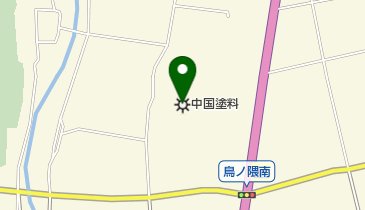 中国塗料株式会社九州工場の地図画像