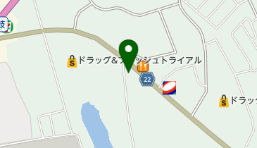 上峰コンタクトレンズの地図画像