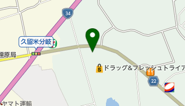 有限会社三田川ダイハツの地図画像