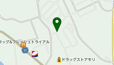 山口産業株式会社の地図画像