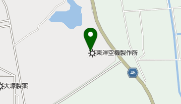 株式会社東洋空機製作所簔原工場の地図画像