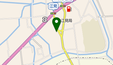 ハトヤ洋品店の地図画像