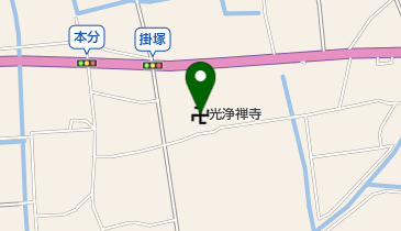 光浄寺の地図画像