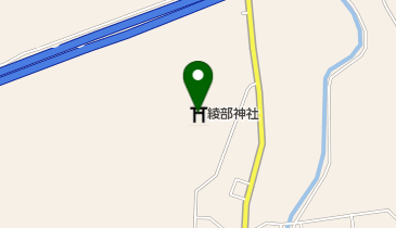 綾部八幡神社の地図画像