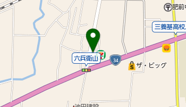 お茶の大津園の地図画像