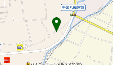 秋山美容室の地図画像