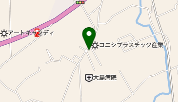 有限会社久保薬局北茂安店の地図画像