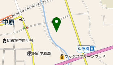 みやき町役場 スポーツ施設 中原体育館の地図画像