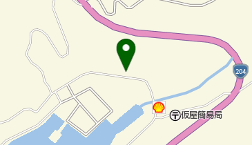 クローバ美容室の地図画像