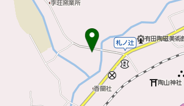香蘭社従業員労組の地図画像