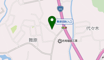 泰明窯の地図画像