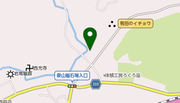 西山錦華堂の地図画像