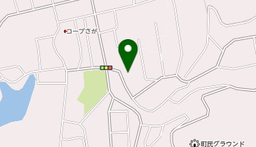 大町町老人福祉センターひじりの地図画像