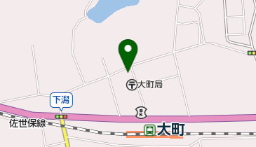 山下米穀店の地図画像