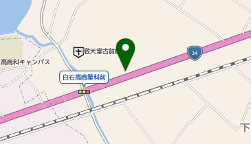 オーケーモータースの地図画像