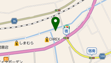 美容室ひまわりの地図画像