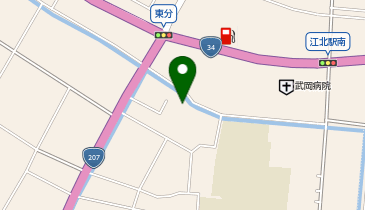 江口理容店の地図画像