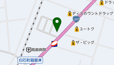 ヘアーショップルーシィの地図画像