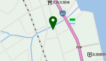 太良町商工会の地図画像