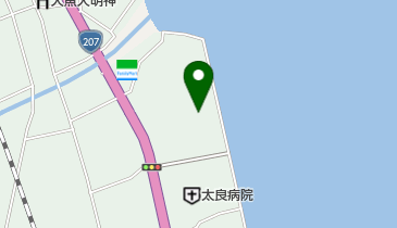 光風荘の地図画像