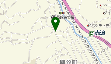 内田治療院長崎の地図画像