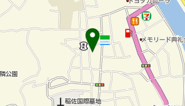 福田衣料品店の地図画像