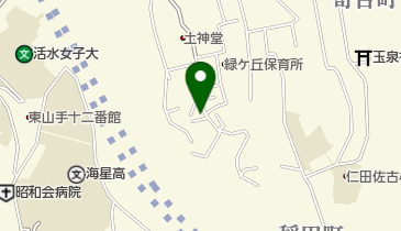 高山オフセット印刷所の地図画像