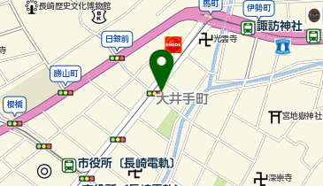 長崎県映画センターの地図画像