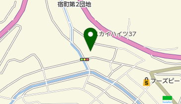 ハーレーダビッドソン長崎の地図画像