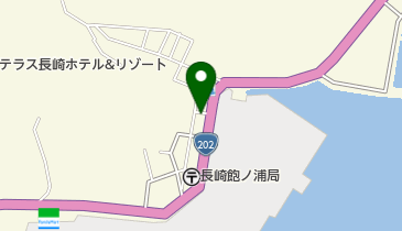 水ノ浦自転車店の地図画像