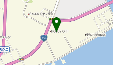 長崎花市場の地図画像