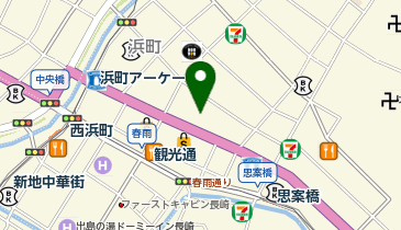 大曲洋傘店の地図画像