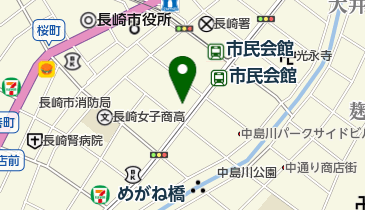 中村電器の地図画像