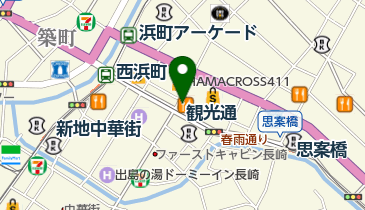 文明堂総本店 観光通店の地図画像