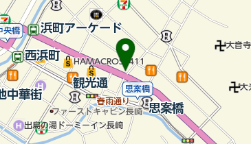 文明堂総本店 浜町店の地図画像