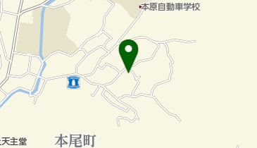 高尾町公民館の地図画像
