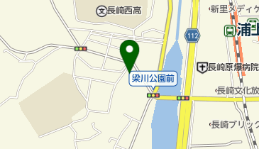 竹二公民館の地図画像