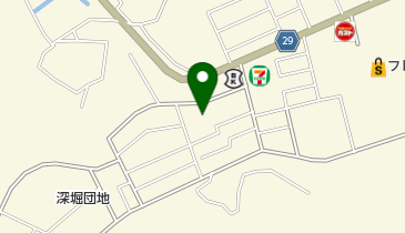 深堀AB自治会集会所の地図画像