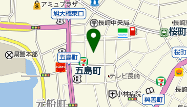 長崎県漁協会館の地図画像