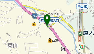 ダンスプラザなかざわの地図画像