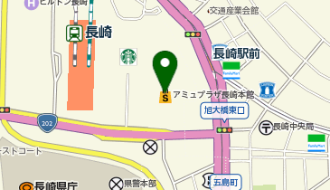 日能研長崎校の地図画像