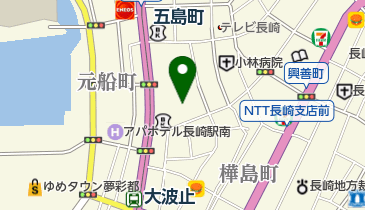 長崎県剣道連盟(一般財団法人)の地図画像