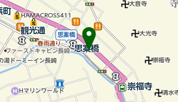 あたご自動車学校 思案橋サービスセンターの地図画像