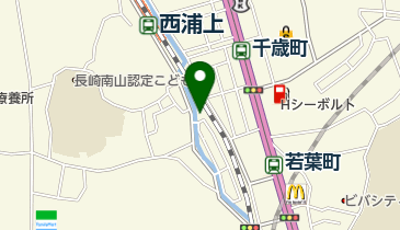 赤い靴バレエスタジオの地図画像